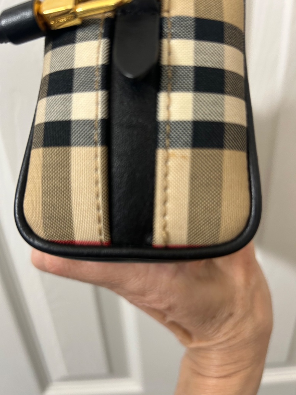 Burberry Half Cube Crossbody Bag - Picture 10 of 10